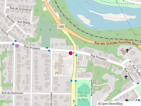 Location of Assurancia Groupe Tardif at 688 Rue Prospect, Sherbrooke