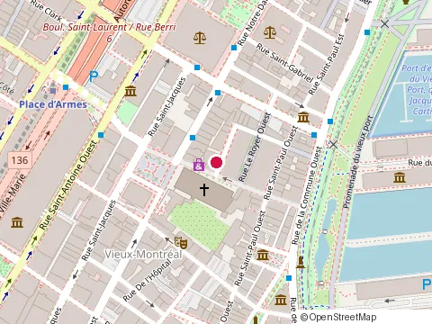 Location of Atelier Monarque Architecture at Rue de Brésoles Bureau 200, Montréal