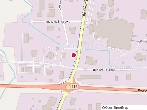 Location of Atelier Val-d'Or at 1096 Rue Léo-Fournier, Val-d'Or