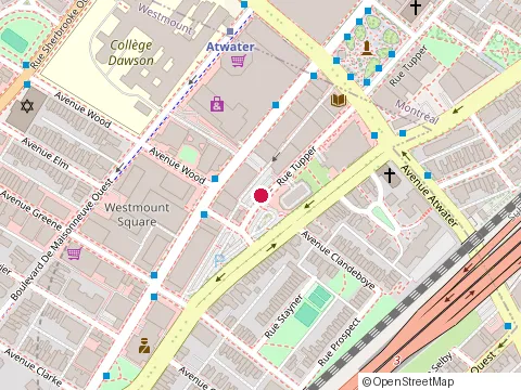 Location of Atwater Library And Computer Centre at 1200 Atwater Ave, Westmount