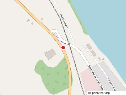 Location of Auberge des Berges at 610 Boulevard Sacré Coeur, Saint-Félicien