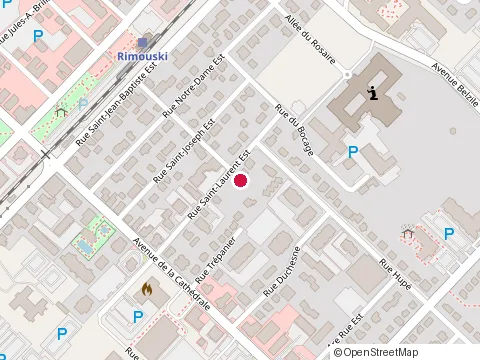 Location of Auto at 32 Rue Saint-Laurent E, Rimouski