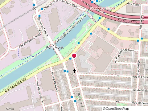Location of Auto Affix at 5590 Bd Monk, Montréal