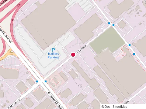 Location of Auto Color Plus Inc at 910 Rue Cunard, Laval