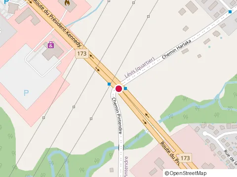 Location of Auto-Techno Inc at 559 route du President-Kennedy, Levis