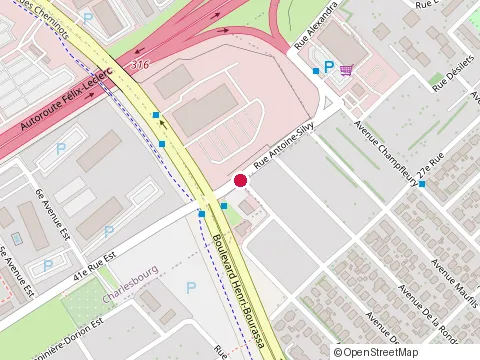 Location of Automobiles Real Parent at 2799 Avenue de Vitré, Québec