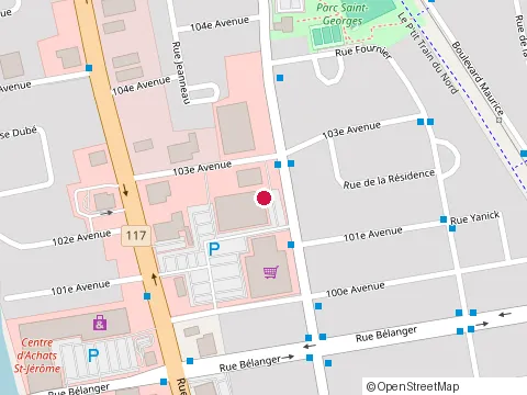 Location of Autoprévention at 2017 Rue Saint Georges, Saint-Jérôme