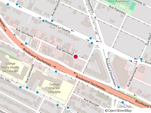 Location of Autotech Dl at 969 Rue Verchères, Longueuil