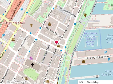Location of Avie Spa at 447 Rue Saint-Jean-Baptiste, Montréal