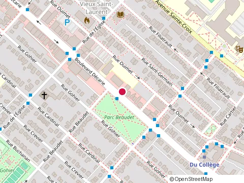 Location of Avocats Montréal-Bélanger, Brunet Avocats / Lawyers at 685 boulevard Décarie, Saint-Laurent