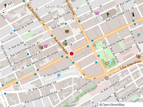Location of Aya Experts Inc. at 350 Boulevard Charest E Suite 820, Québec