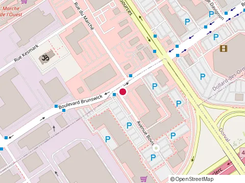 Location of Bacaro (Pointe-Claire) at 46E Boulevard Brunswick, Pointe-Claire
