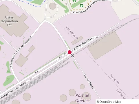 Location of Baie de Beauport at 1 Chemin de la Baie-de-Beauport, Québec