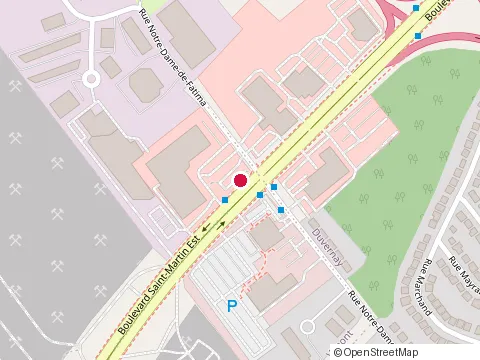 Location of Baila Productions at 1555 St Martin E, Laval