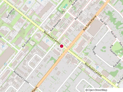 Emplacement de Bain-Hur Inc au 1275 Boulevard Lemire, Drummondville
