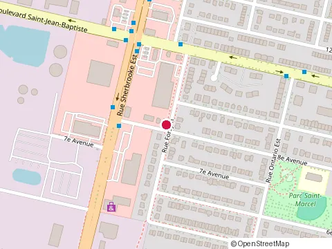 Location of Balcons Verdun at 2015 8E Avenue #103, Pointe-aux-Trembles