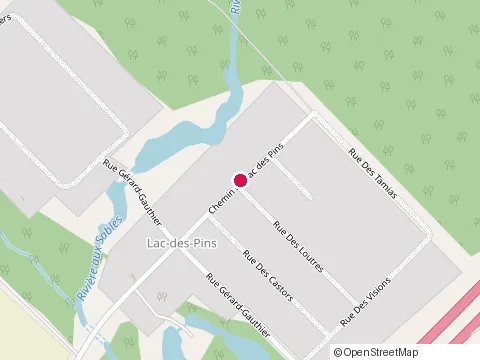 Location of Bar Club Golf Pointe du Lac at 201 chemin du Lac-des-Pins, Trois-Rivières