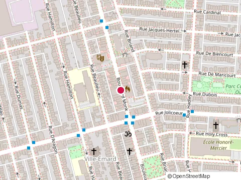 Location of Bardeco at 81-5917 boulevard Monk, Montréal