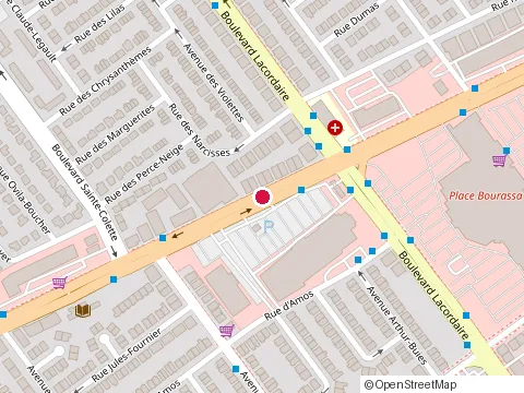 Location of Basha at 5590 Boulevard Henri-Bourassa E, Montréal-Nord