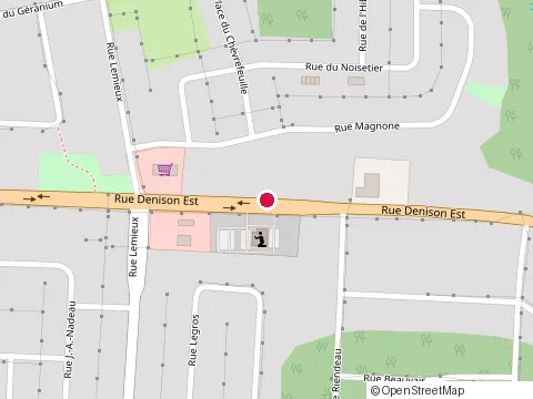 Location of Basha Granby at 559 Rue Denison E, Granby