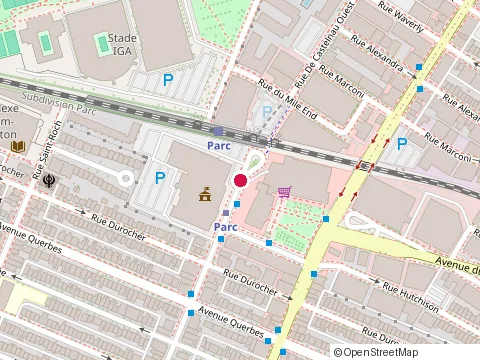 Location of Batimatech at 405 avenue Ogilvy, Montréal