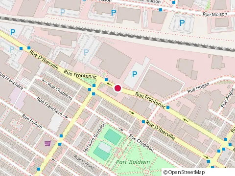 Location of Bayard Jeunesse at 4475 rue Frontenac, Montréal