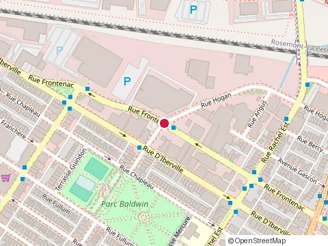 Location of Bco Québec Inc at 4216 Rue Frontenac, Montréal