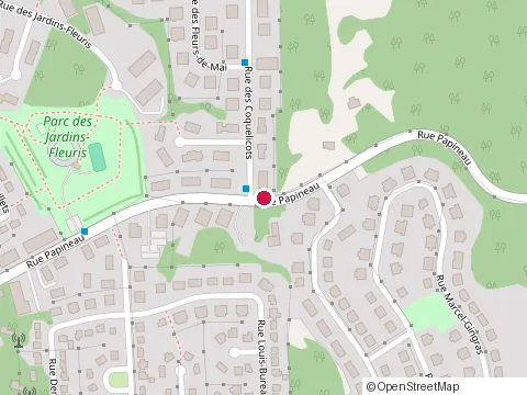 Location of Beaute Bien-Etre Enr at 1401 Rue Papineau, Sherbrooke