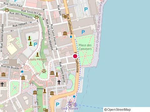 Location of Bédard Poulin Avocats at 47 Rue Dalhousie, Québec