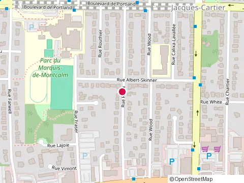 Location of Belair Co at 30 Rue Rioux, Sherbrooke
