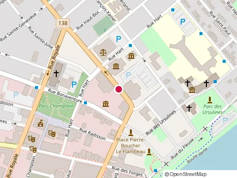 Emplacement de Bellefeuille Francois au 169 Rue Laviolette, Trois-Rivières