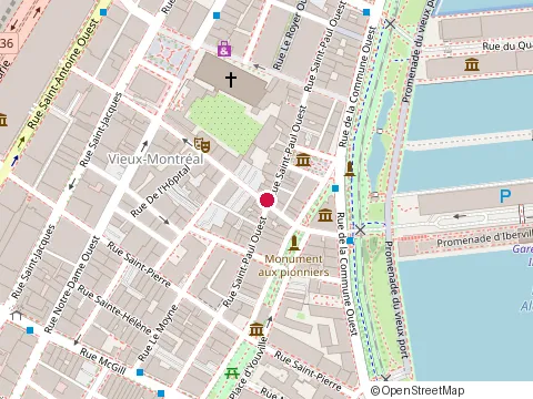 Location of Bellefleur Légal Inc. at 194 Rue Saint-Paul O, Montréal