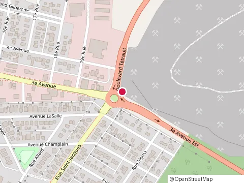 Location of Beric Sport at 50 3E Ave, Val-d'Or