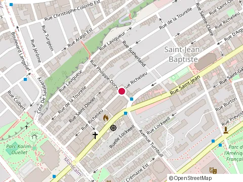 Location of Bicycles Falardeau Inc at 174 Rue Richelieu, Québec