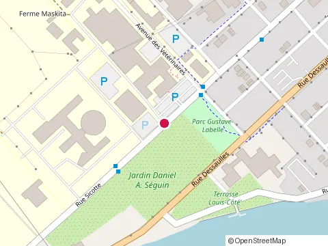 Location of Biopterre at 3230 Rue Sicotte, Saint-Hyacinthe