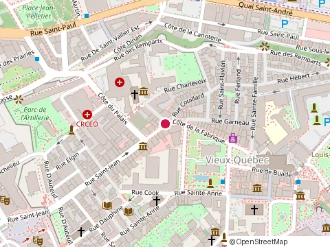 Location of Bistro Hortus at 1190 Rue Saint-Jean, Québec