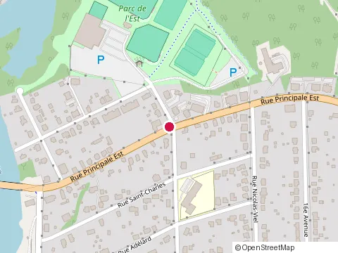 Location of Bistro Kóz at 1150 Rue Principale O, Magog