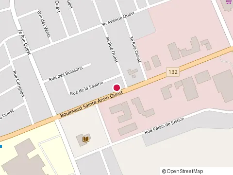 Location of Bistrot À Vin la Planche at 90 Bd Ste Anne O, Sainte-Anne-des-Monts