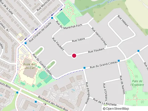 Location of Bois et Tendance at 447 Rue Flaubert, Sainte-Julie