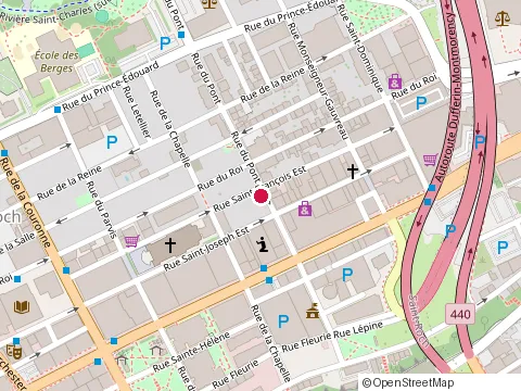 Location of Boite A Lunch (la) at 390  Rue du Pont, Québec