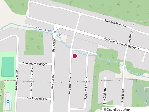 Location of Boni-Soir at 102 Rue Church, Cowansville