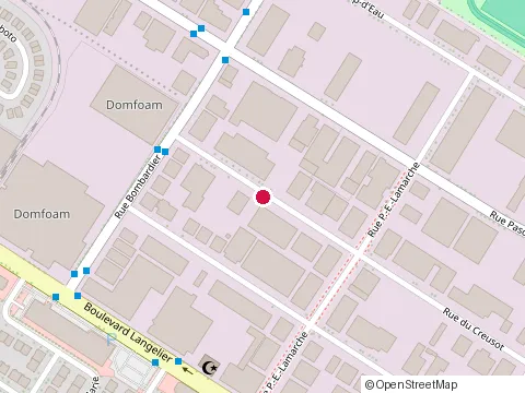 Location of Bors Management Inc at 8682 Rue le Creusot, Saint-Léonard