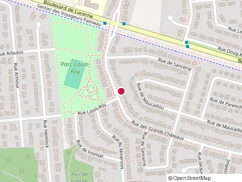 Location of Botanix-aux Jardins de-Pointe at 100 de la Rive Ch, Gatineau