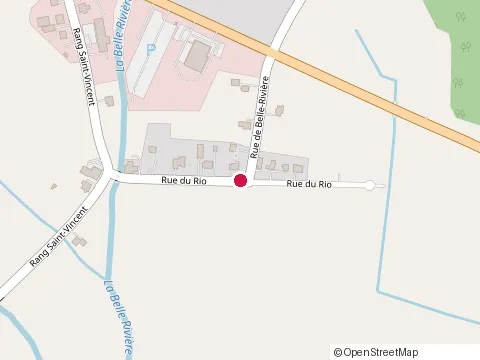 Location of Boucannerie Belle River Inc. at 8871 Rang St Vincent, Mirabel