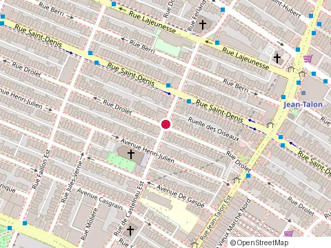 Location of Boutique Randolph at 347 Rue de Castelnau E, Montréal