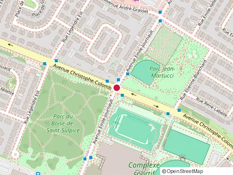 Location of Boxemontreal.Com at 1000 avenue Emile-Journault, Montréal