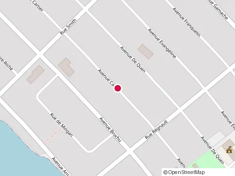 Location of Brasserie du Vieux Cartier at 600 avenue Cartier, Sept-Îles