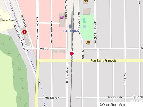 Location of Brasserie Parasol Inc at 359 Rue Saint-Francois, La Tuque