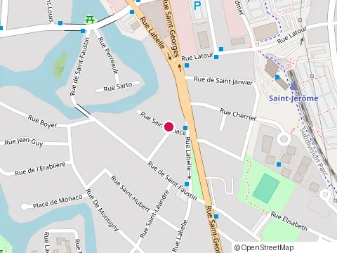Location of Bravo Pizzeria Inc at 174 Rue Labelle, Saint-Jérôme