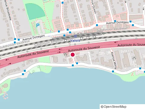 Location of Bray Metals at 13 Avenue de la Baie-de-Valois, Pointe-Claire
